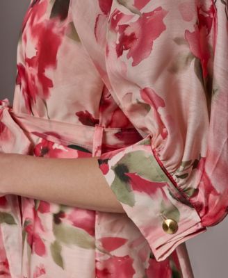 Petite Organza Shirt Dress