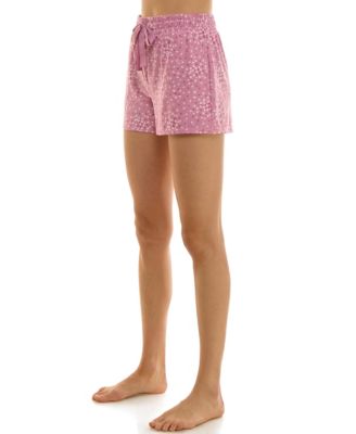 Women's Faux Smocked Pajama Shorts, 2-Pack