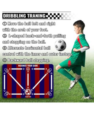 Adjustable Soccer Training Mat with Non-Slip Equipment