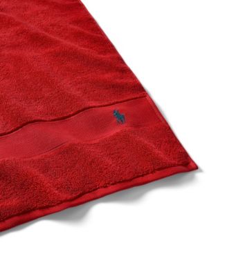 Polo Player Cotton Bath Towel, 58" x 30"