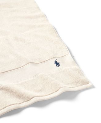 Polo Player Cotton Washcloth, 13" x 13"