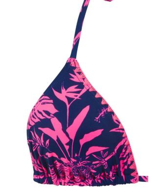 Women's Tropical Triangle Bikini Swimsuit Top Bra Sizing