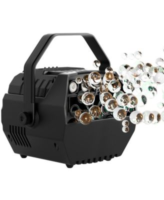 15W Automatic Bubble Machine with RGB Lights, Remote Control & Adjustable Speed