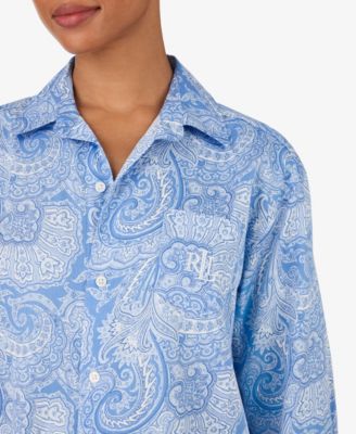 Women's Long-Sleeve His Shirt Sleepshirt