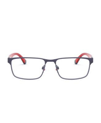 Men's Rectangle Eyeglasses, EA1105