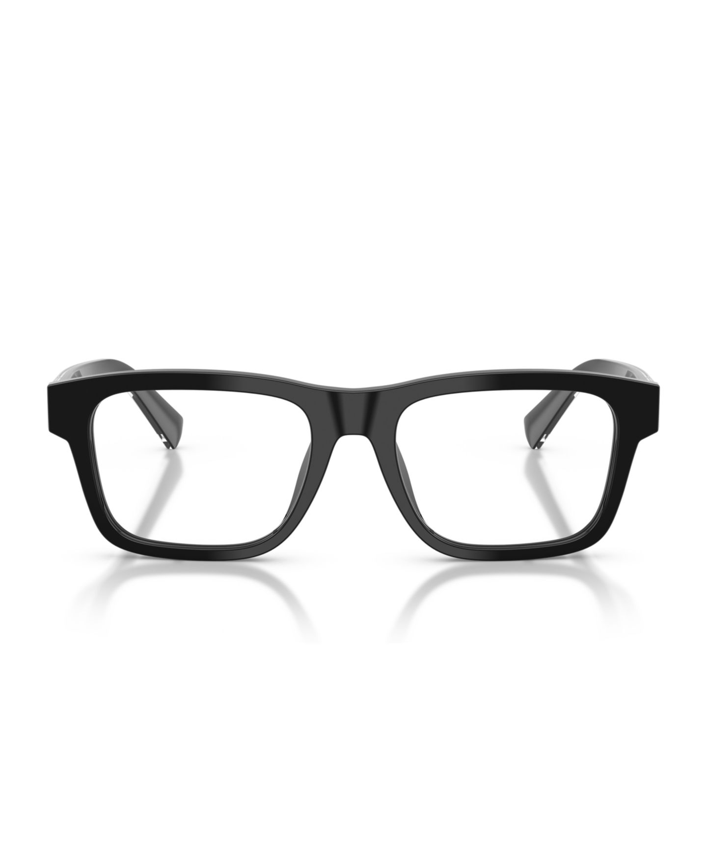 Мужские очки Dolce&Gabbana Man Rectangle Plastic DG3446 Eyeglasses, цвет: Чёрный — фото 4