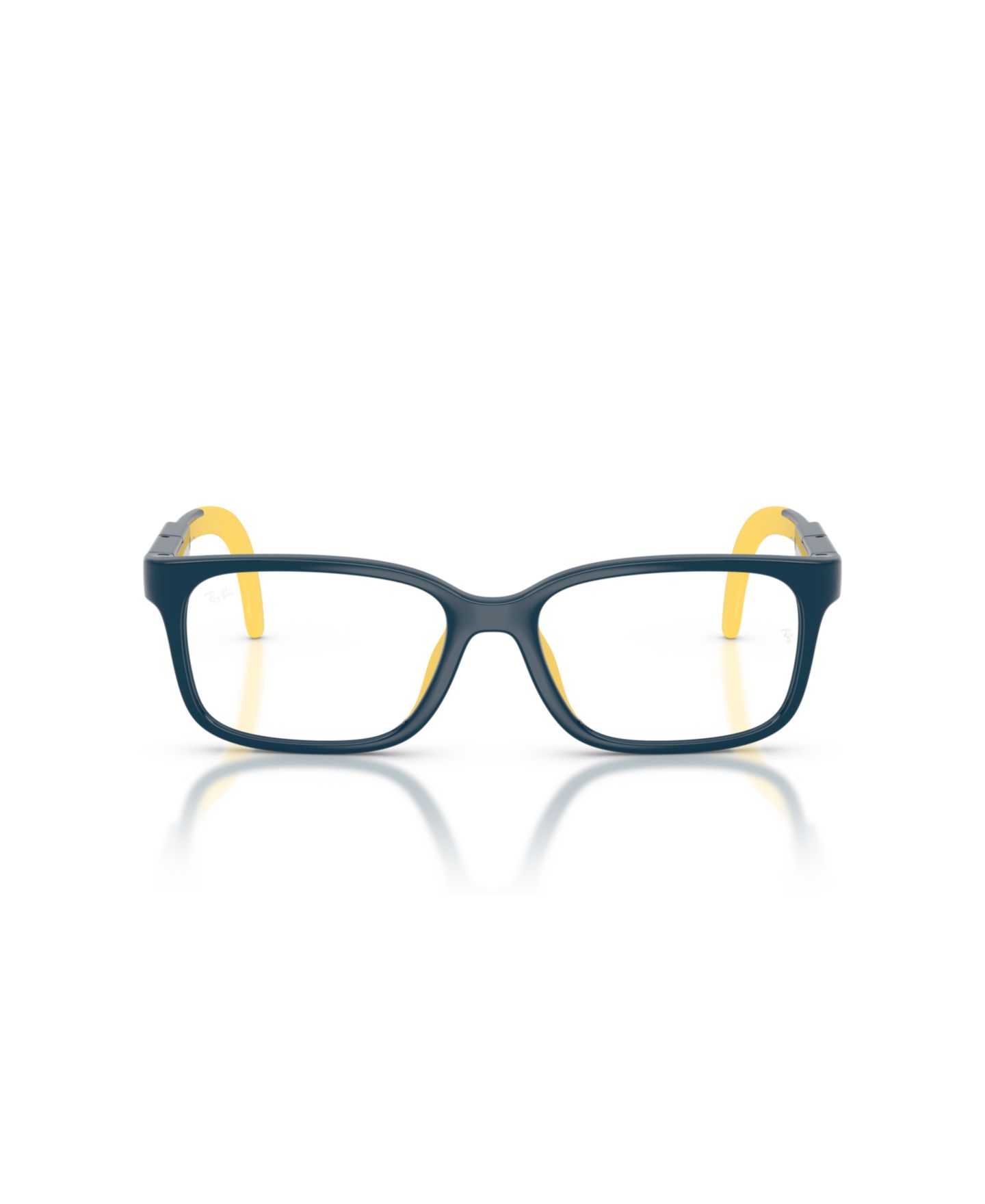 Детские очки Ray-Ban Panthos Plastic RBA1980 RBa1980 Eyeglasses(Ages 04-06), цвет: Синий / Жёлтый — фото 5