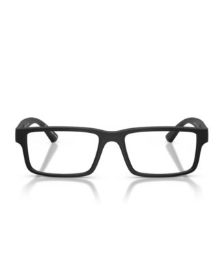 Men's Rectangle Eyeglasses, EA3278