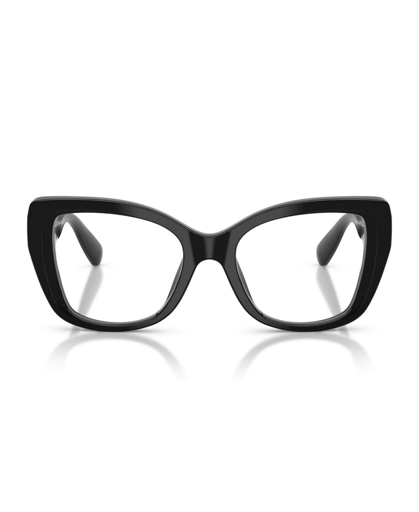 Женские очки Swarovski Woman Cat Eye Plastic SK2066U Eyeglasses, цвет: Чёрный — фото 4