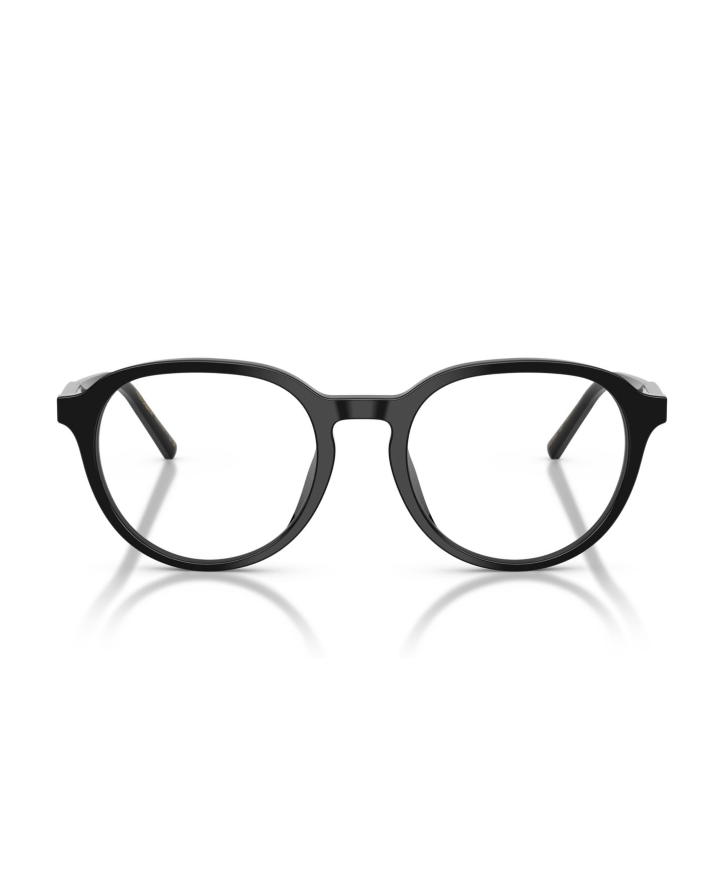 Мужские очки Dolce&Gabbana Man Panthos Plastic DG3444 Eyeglasses, цвет: Чёрный — фото 5