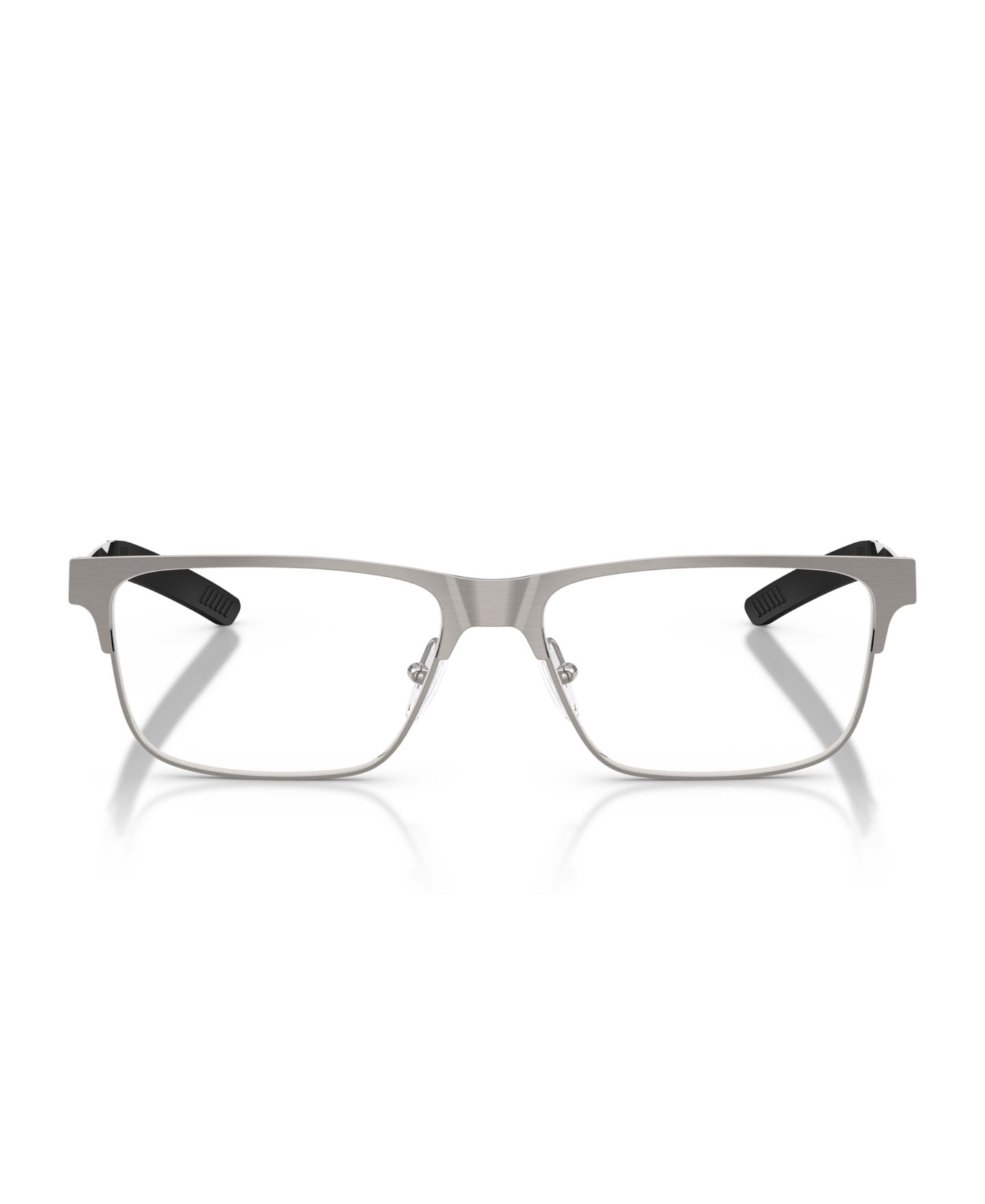 Мужские очки Scuderia Ferrari Man Rectangle Metal FZ7018 Eyeglasses, цвет: Графитовый металлик — фото 5