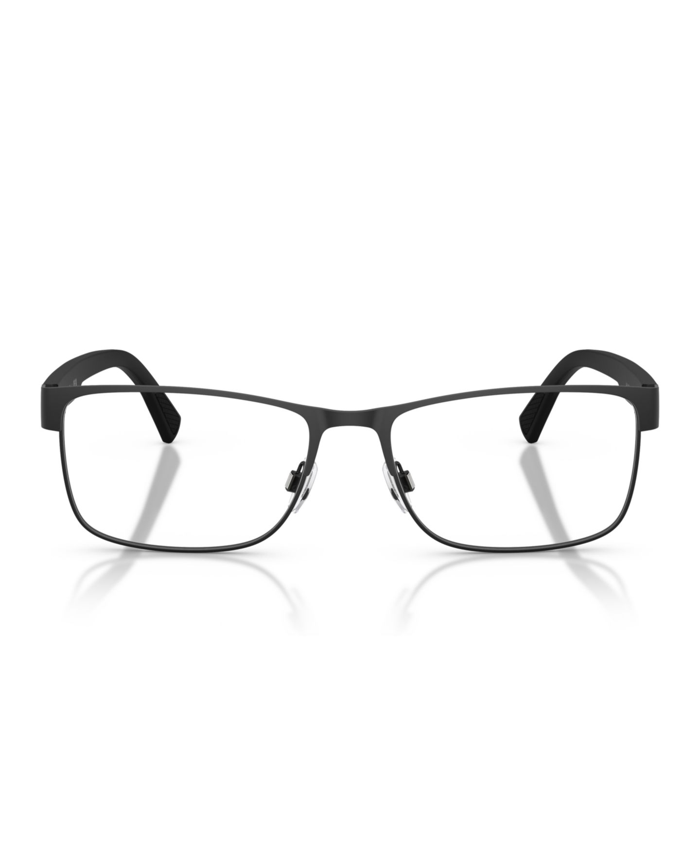 Мужские очки Polo Ralph Lauren Man Rectangle Metal PH1244 Eyeglasses, цвет: Матовый чёрный — фото 4