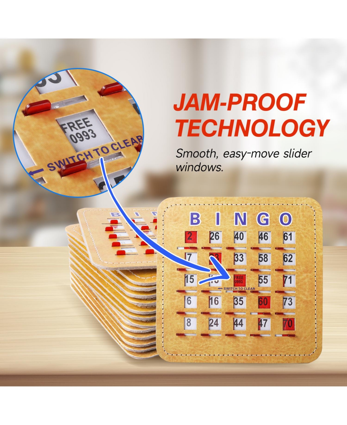 Gse Games & Sports Expert Shutter Bingo Cards