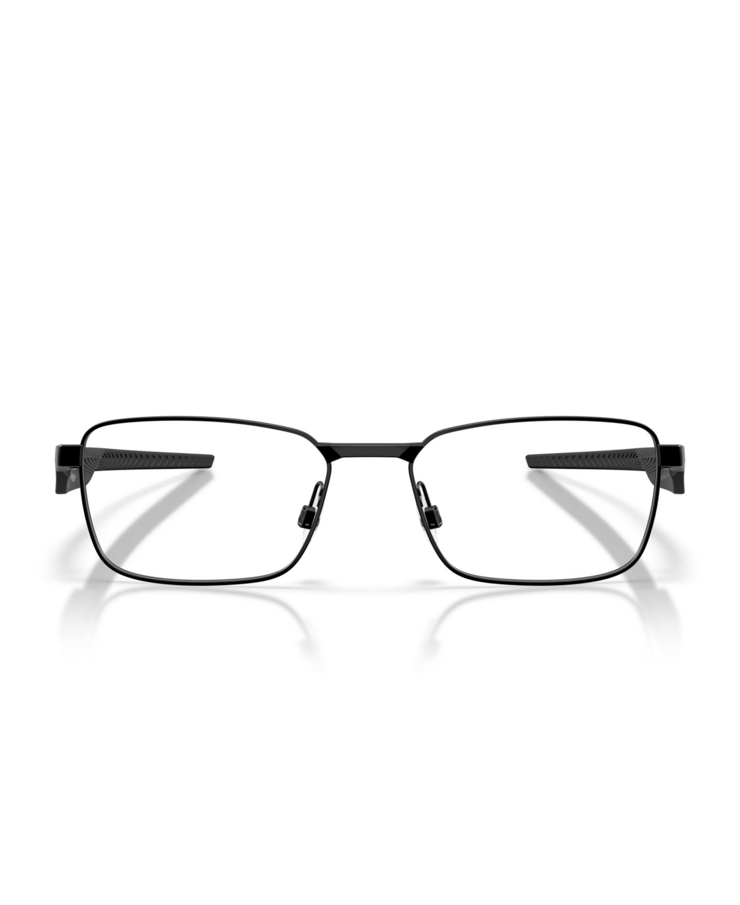 Очки Oakley Unisex Rectangle Metal OX3140 Steakhouse Eyeglasses, цвет: Атласный чёрный — фото 4