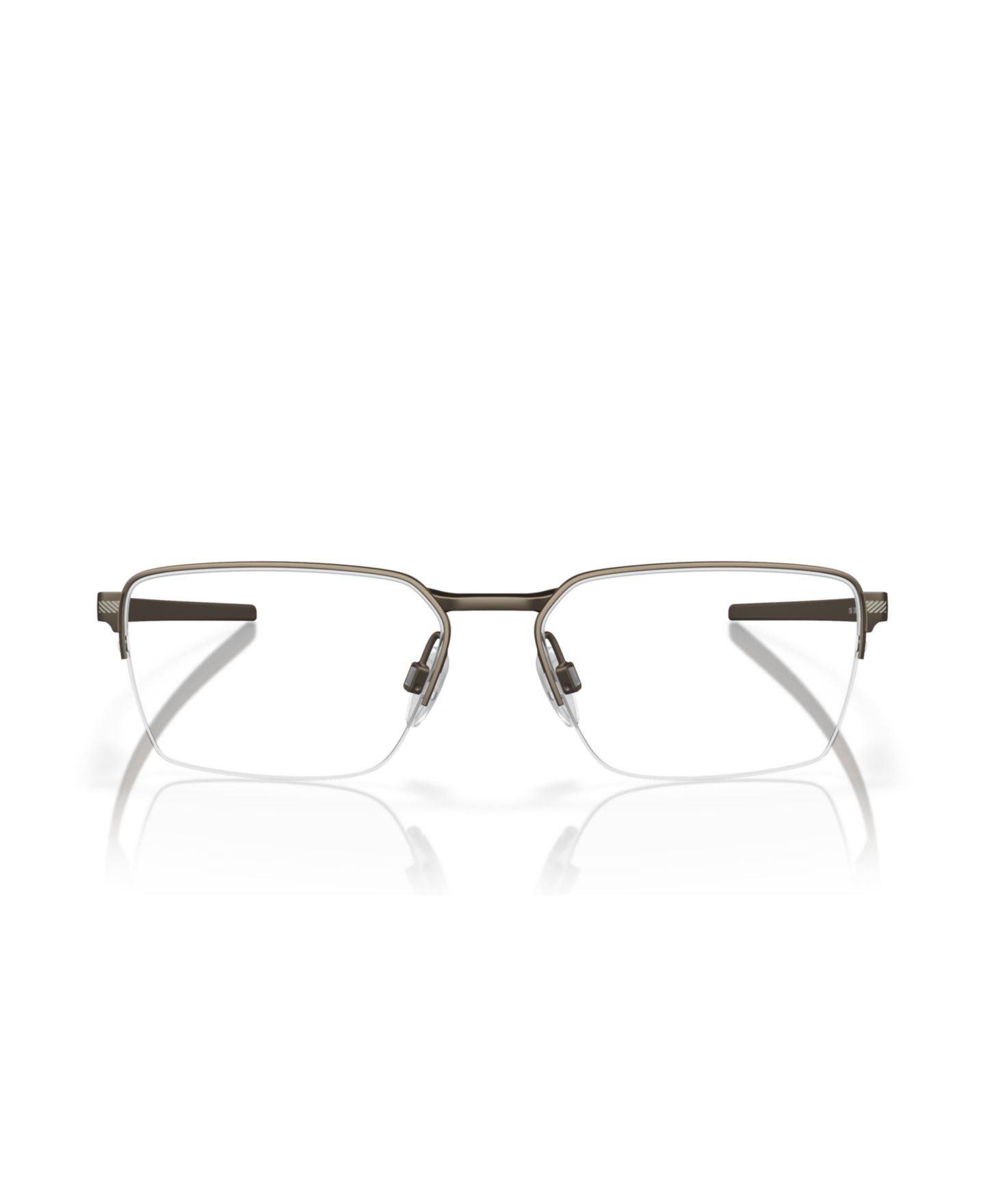 Мужские очки Oakley Man Rectangle Titanium OX5080 Sway Bar 0.5 Eyeglasses, цвет: Оловянный — фото 4