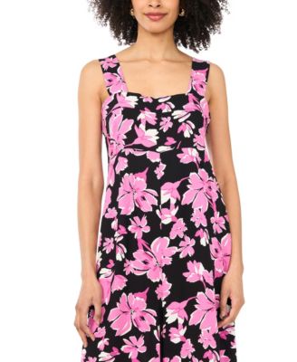 Women's Square Neck Sleeveless Jumpsuit