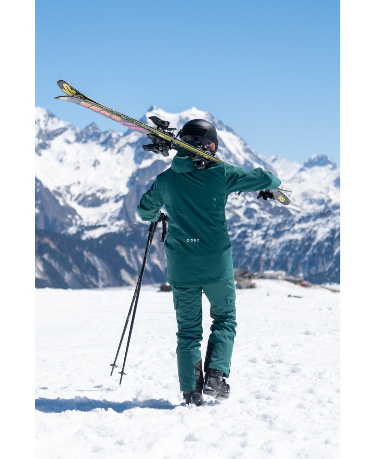 Oosc Clothing Men's Yeh Man Bib Pant - Forest Green