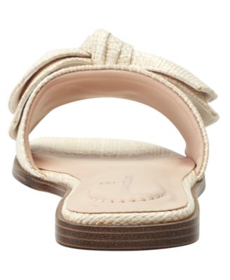 Women's Violeta Bow Flat Slide Sandals