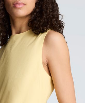 Women's Bubble Hem Midi Dress