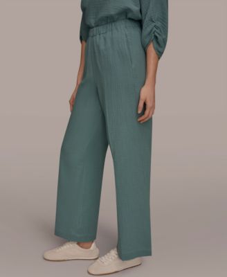 Women's Cotton Mid-Rise Cotton Pants