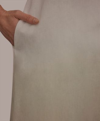 Women's V-Neck Midi Dress