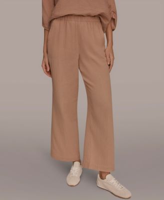 Women's Cotton Mid-Rise Pants