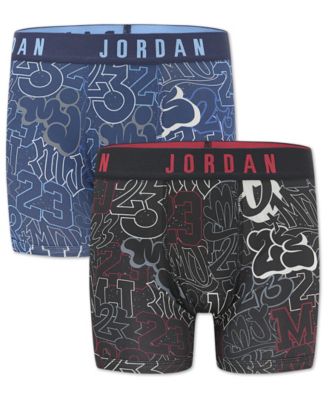 Boys' 8-18 Printed Boxer Briefs, 2-Pack