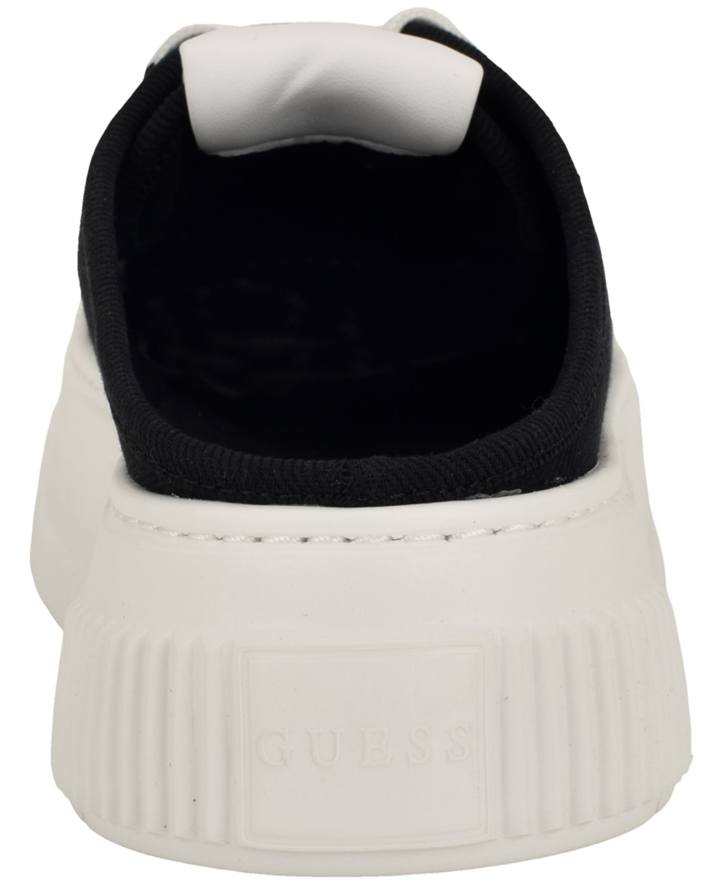 Женские кроссовки GUESS Nudge Slip-On Platform Mule, цвет: Чёрный — фото 3