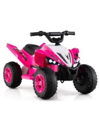 12V Kids Ride On ATV 4-Wheeler Quad with LED Lights & 7 MPH