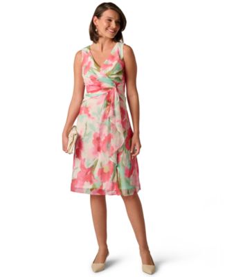 Women's Floral Print Mini Dress