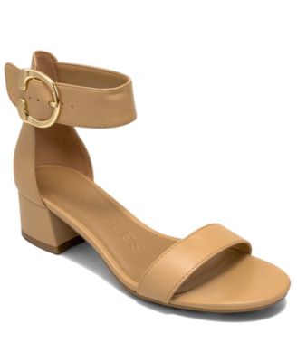 Women's Carew Ankle Strap Low Heeled Sandals