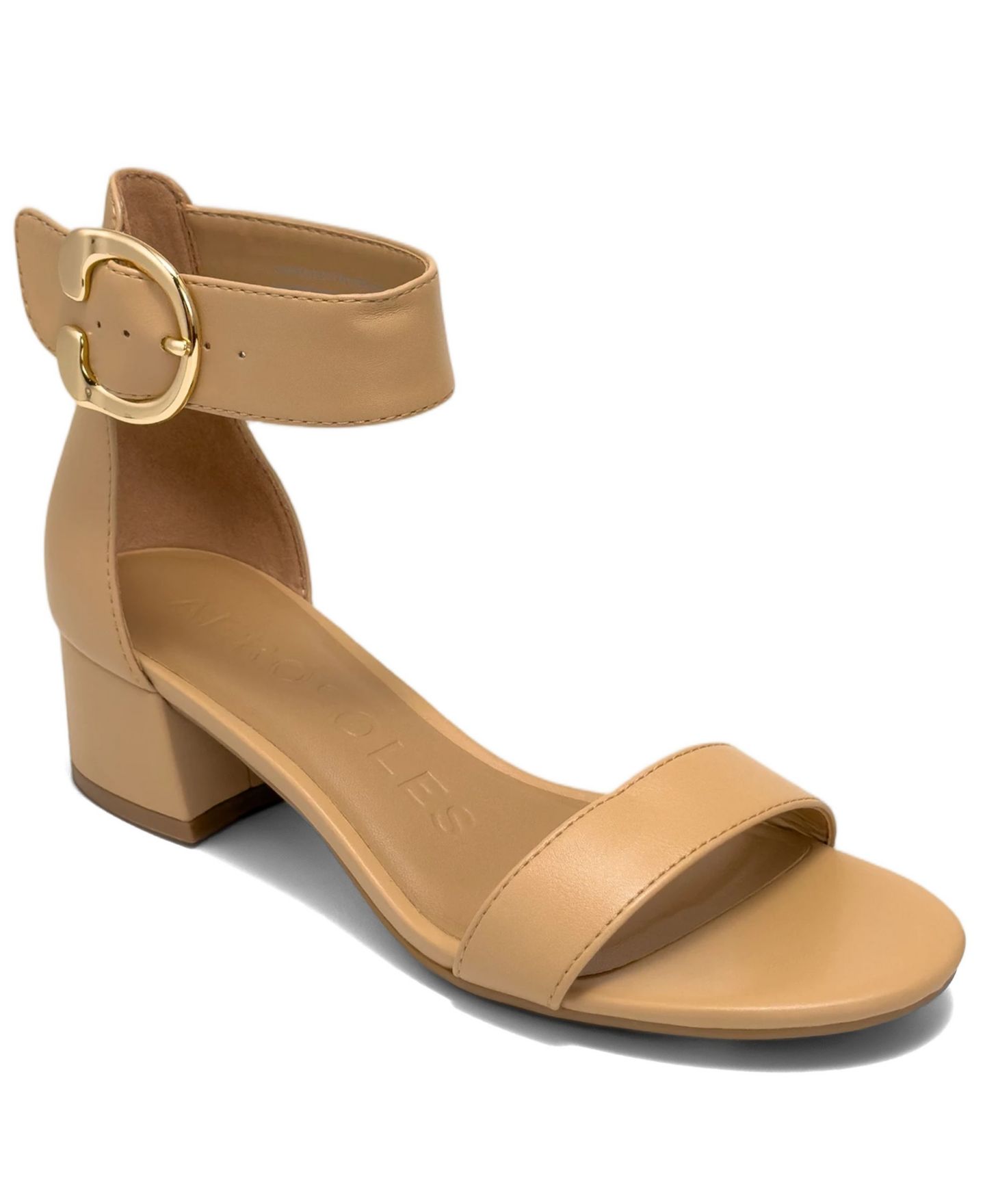 Женские сандалии Aerosoles Carew Round Toe Dress Sandals, цвет: Бежевый бисквитный — фото 1
