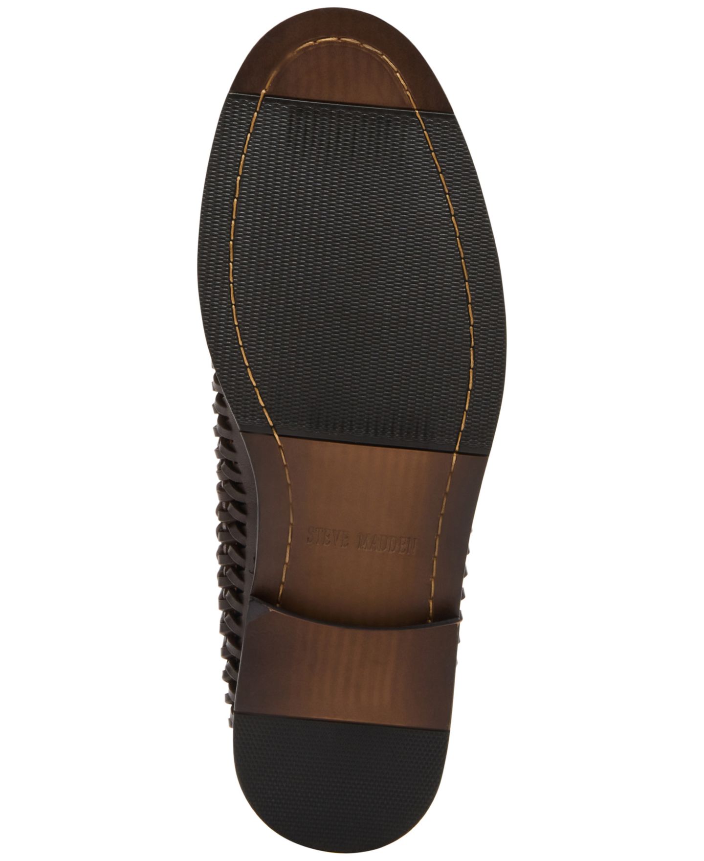 Мужские туфли Steve Madden Nelliston Slip-On, цвет: Коричневый — фото 5