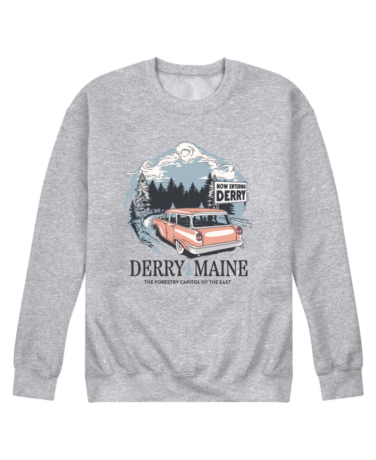 Airwaves Men's Welcome to Derry Destination Long-Sleeve Sweatshirt