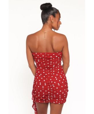 Women's Strapless Mini Dress