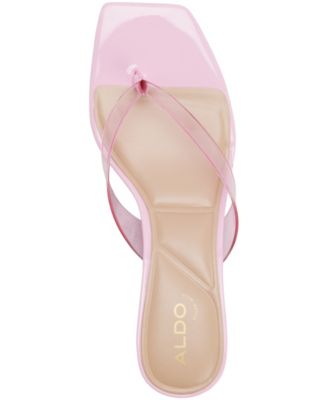 Women's Adryanna Block Heel Thong Sandals