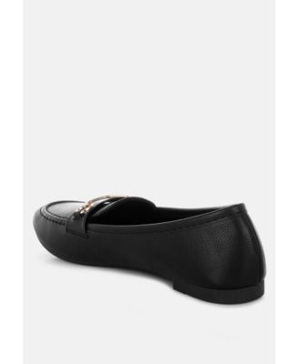 Women's Oliot Horsebit Detail Flat Loafers