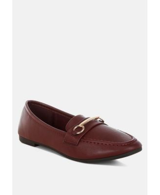 Women's Oliot Horsebit Detail Flat Loafers