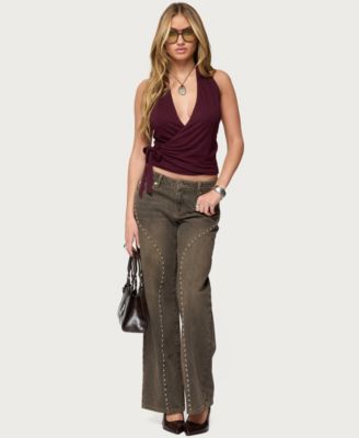 Women's Addana Wrapped Halter Top