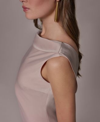 Women's Boat Neck Ball Gown