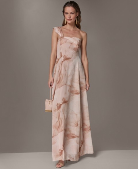 Женские платья Donna Karan New York Women's One-Shoulder Ball Gown