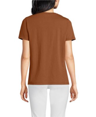 Women's Tall Relaxed Supima Cotton Crew Neck T-Shirt