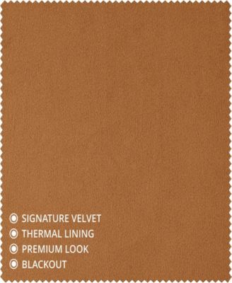 Signature Extra Wide Velvet Blackout Curtain