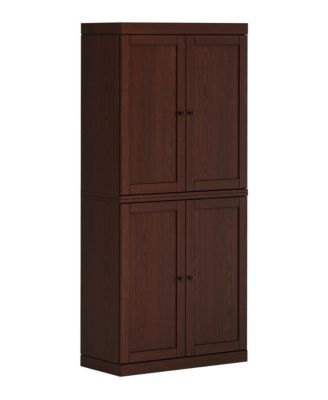 Premium 100% Solid European Oak Hardwood Modular Dining Room Cabinet with Shaker Doors
