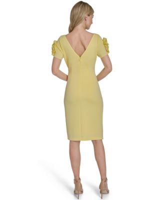 Women's Boat Neck Short-Sleeve Dress