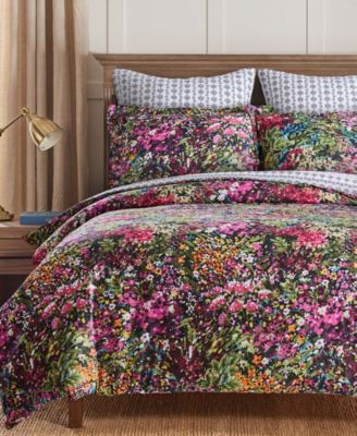 Home Basel Reversible 3-Pc. Duvet Cover Set, King