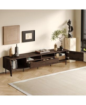 Modern TV Stand for TVs with Storage & Cable Management