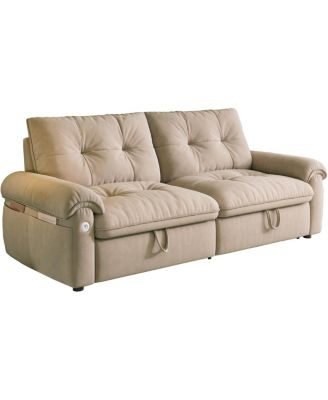Streamdale  convertible sofa bed, 2-in-1 cloud-like fabric, for living rooms/bedrooms.