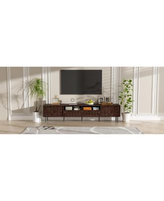 Streamdale  Modern TV Stand for TVs with Storage & Cable Management
