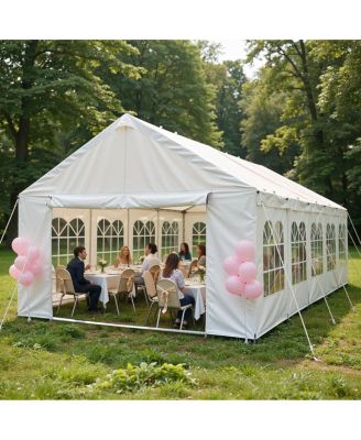 Streamdale Carport Canopy Tent 3 Storage Bags & Removable Sidewalls